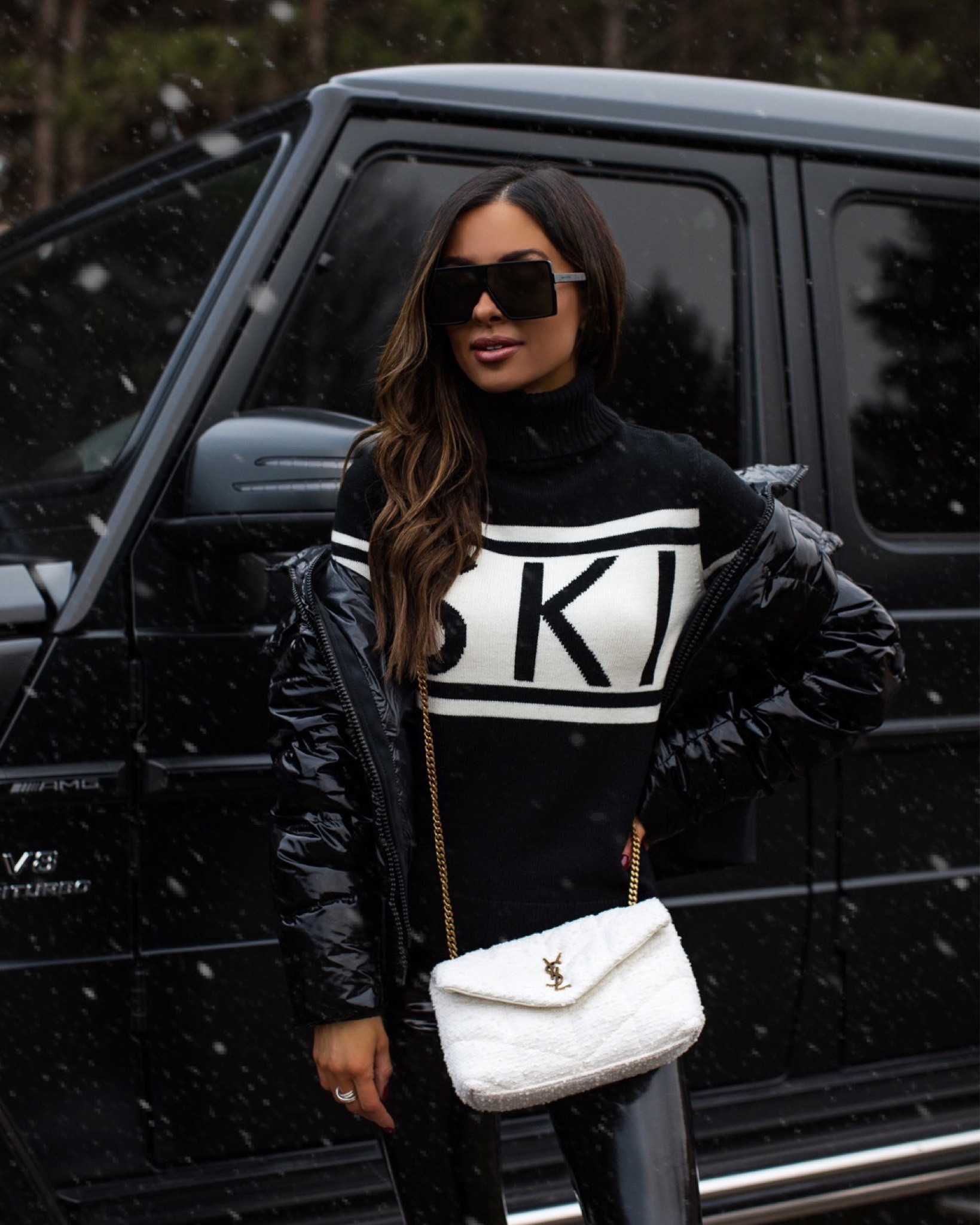 Ski season outfits on sale! 
Perfect Moment ski sweater save now with code CYBER23SF
Wearing an XS


#LTKSeasonal #LTKsalealert #LTKCyberWeek