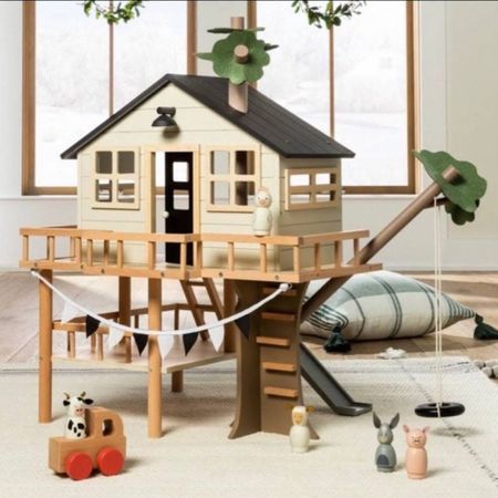 Doll house, tree House. Wooden toys for children will love and play with foot house. Beautiful educational toys. Toddler approved 

#LTKHoliday #LTKGiftGuide #LTKCyberweek