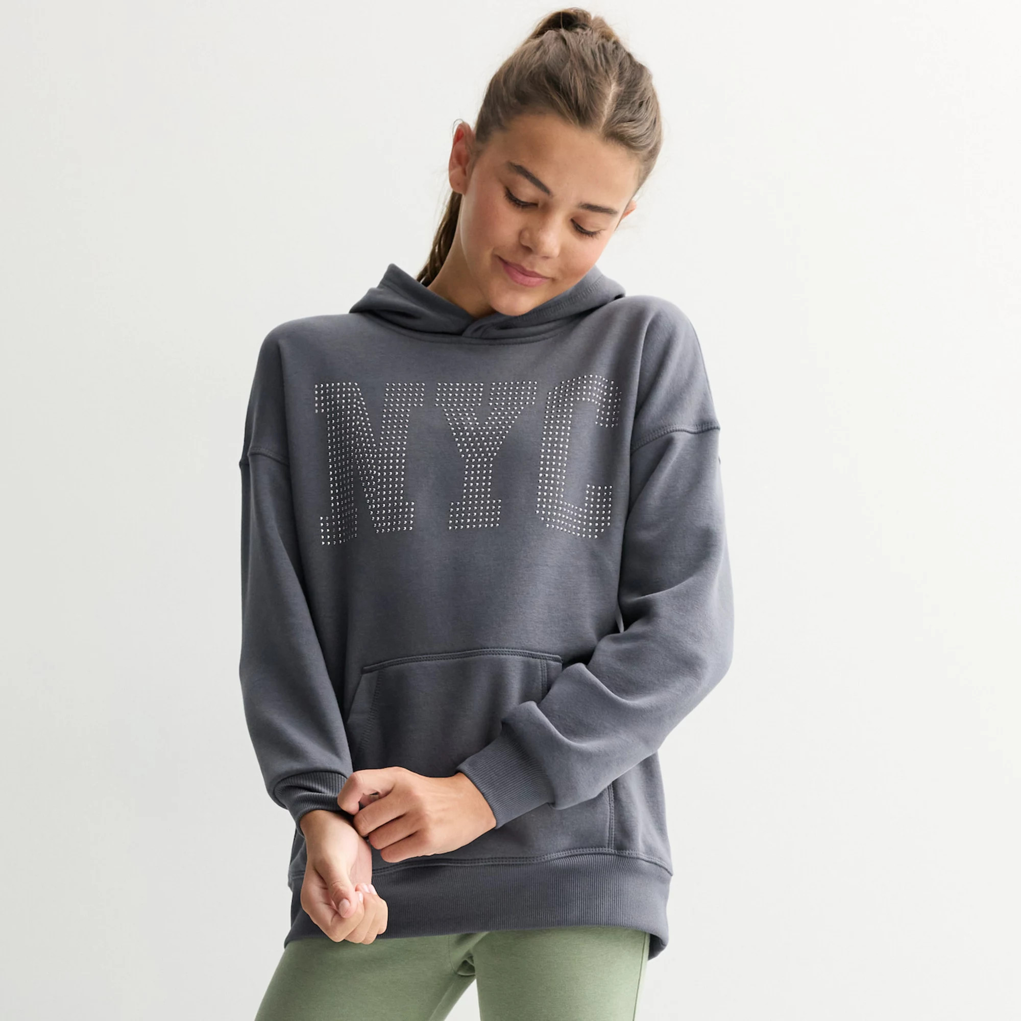 Girls 6-20 SO® Oversized Pullover Hoodie in Regular & Plus Size | Kohl's
