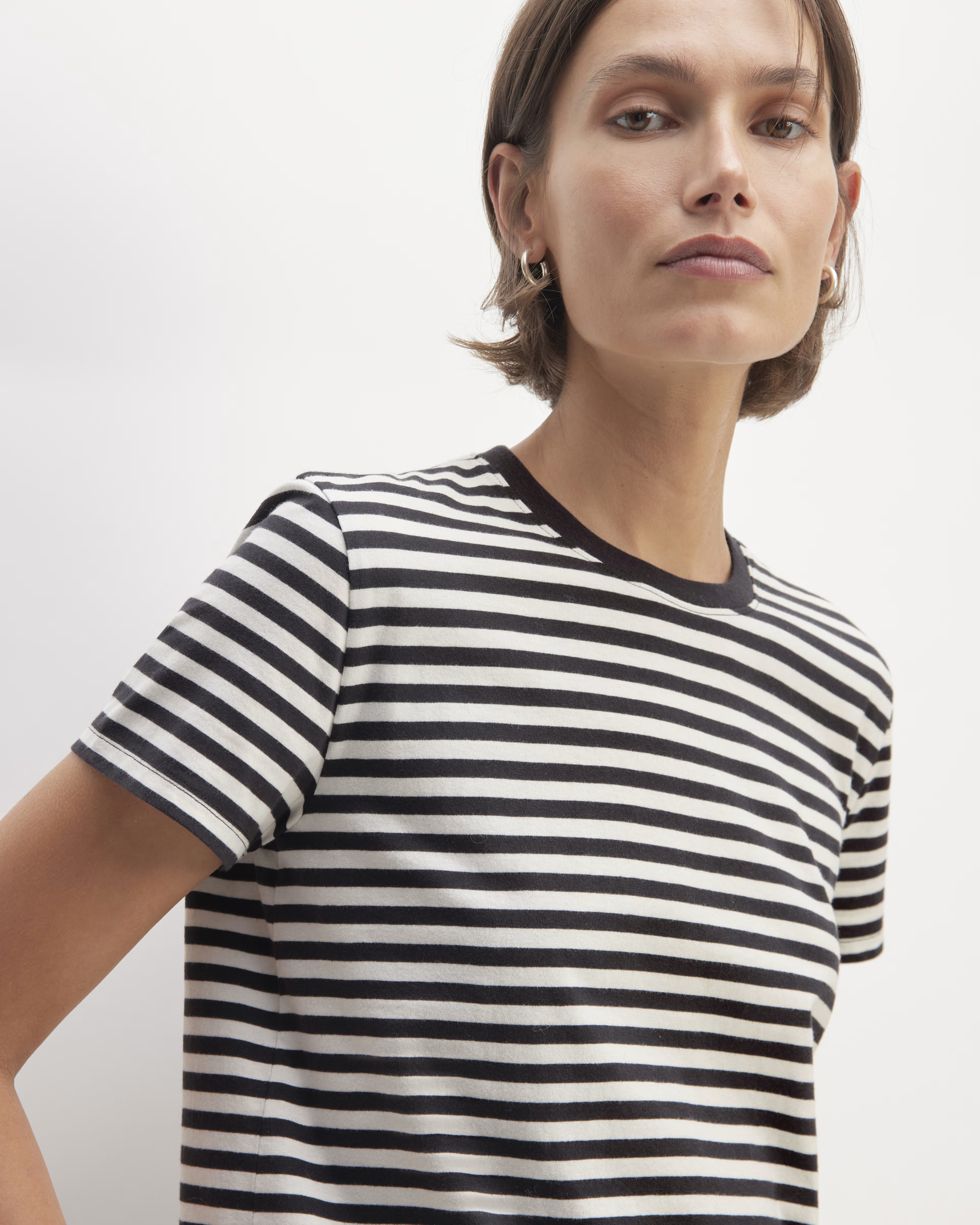 The Organic Cotton Box-Cut Tee | Everlane