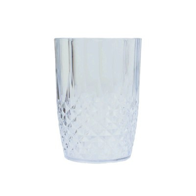 6 Pack 16 oz Crystal Clear Plastic Drinking Glasses Disposable Party Cups | Target