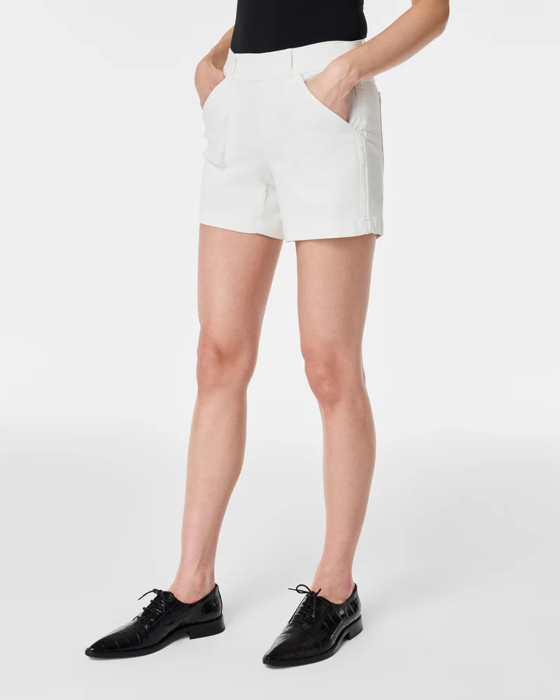 Stretch Twill Shorts, 4 | Spanx