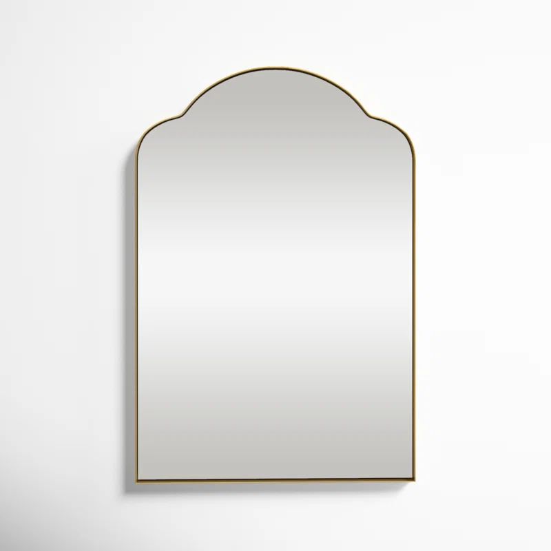 Naja Stainless Steel Arch Wall Mirror | Wayfair North America