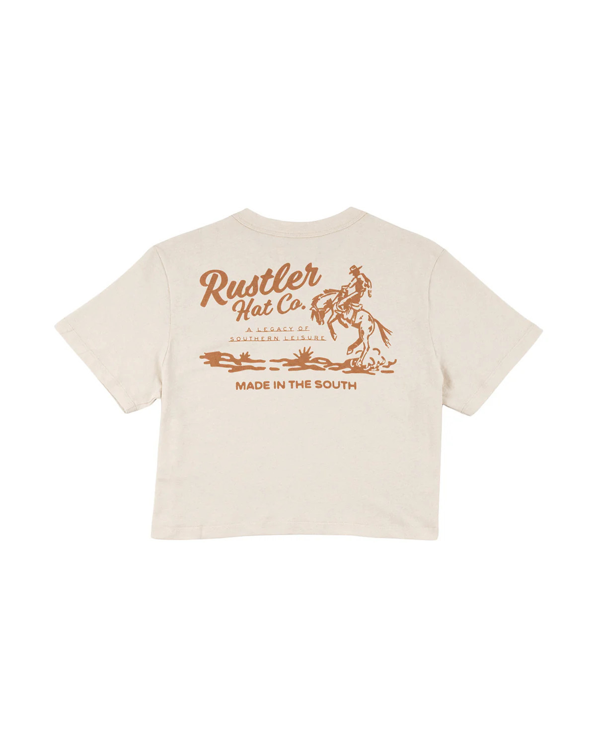 Rustler Rodeo Cropped Tee | Rustler Hat Co.