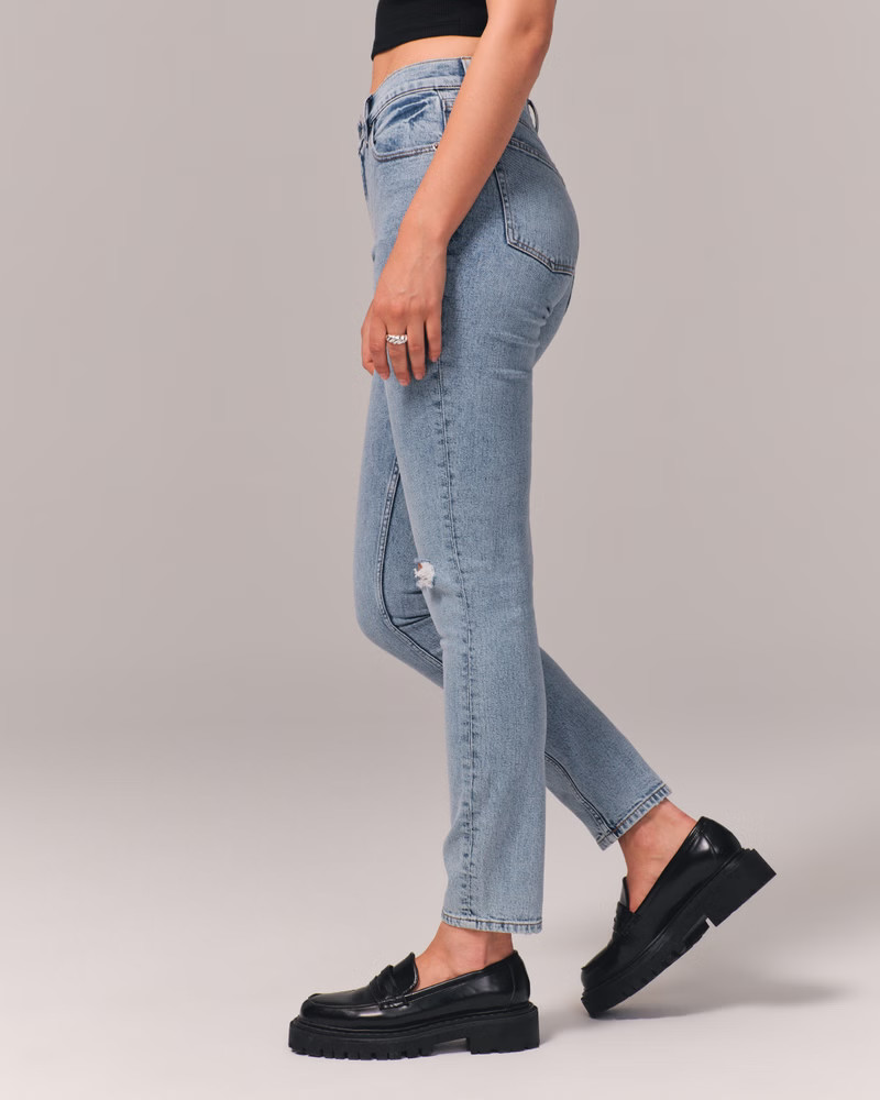 High Rise Skinny Jean | Abercrombie & Fitch (US)