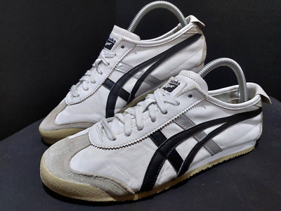 Onitsuka Tiger Mexico 66 DL408 Black Silver Sneaker Unisex Us7.5 Eu40.5 25.5cm | eBay US