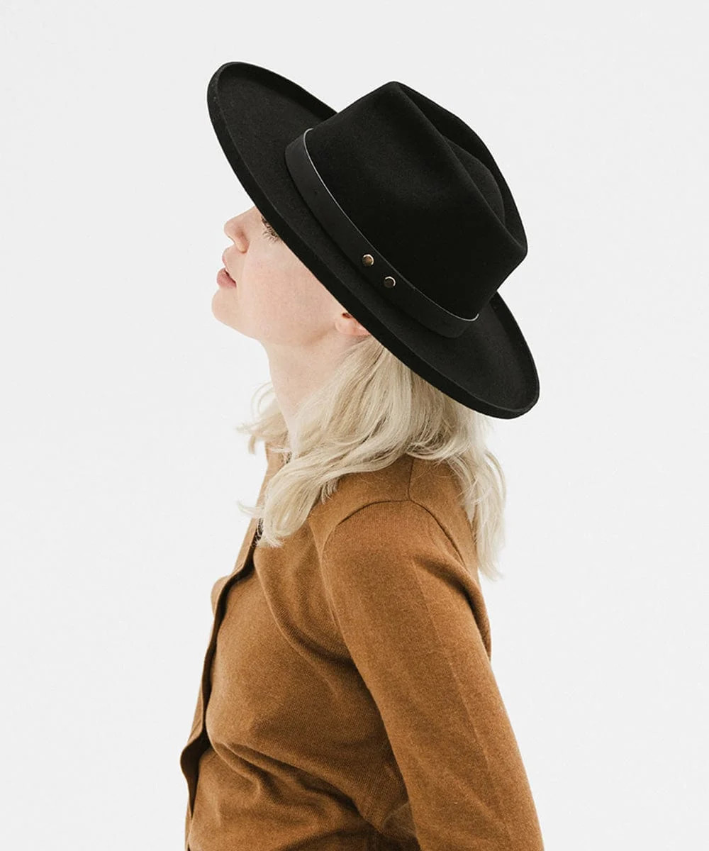 Luca Pencil Brim Fedora Hat | Gigi Pip