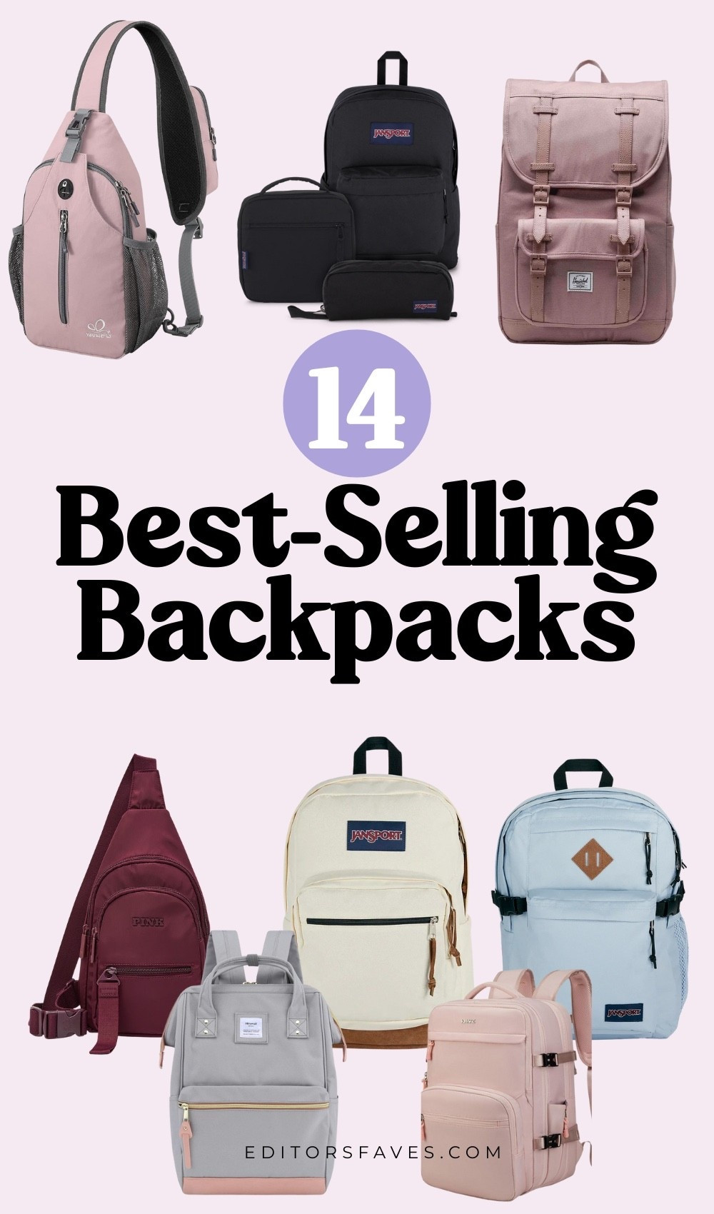14 Best senior backpacks for back to school: see the full list at https://editorsfaves.com/best-backpacks-for-college/

We’ve rounded up the best backpacks for school that blend comfort, storage, and style. From classic black Jansport backpacks to ultra-durable North Face backpacks and laptop bags that fit everythig, these school bags are built for long days, locker runs, and everything in between.

Shopping for a younger sibling or just want a cool backpack for teens? We’ve got back pack options for all students. These backpacks for high school are functional enough to survive AP exams and cute enough for hallway compliments. Plus, college backpacks with lots of pockets.

Whether you need something sleek for senior year or you're deep into back to school backpacks shopping, this guide breaks it all down. See the guide now to find the senior backpacks that’ll carry you through the year in style.

#LTKSaleAlert #LTKStyleTip #LTKU