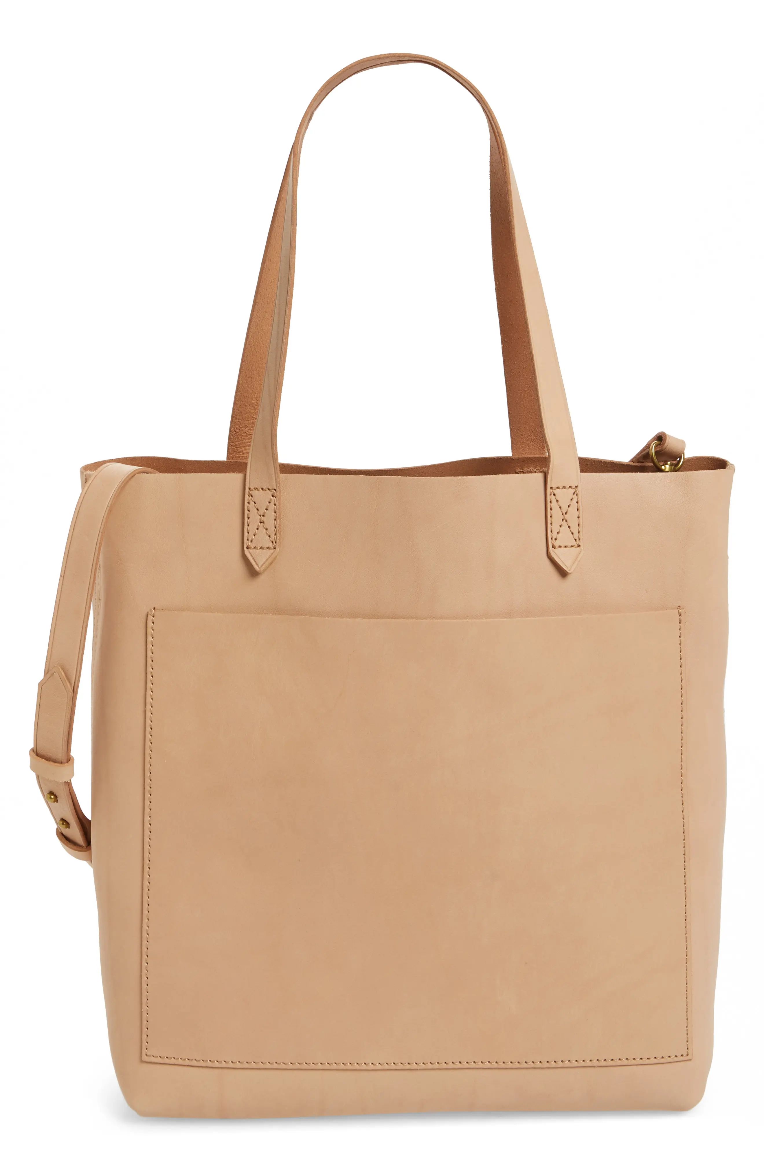 Medium Leather Transport Tote | Nordstrom