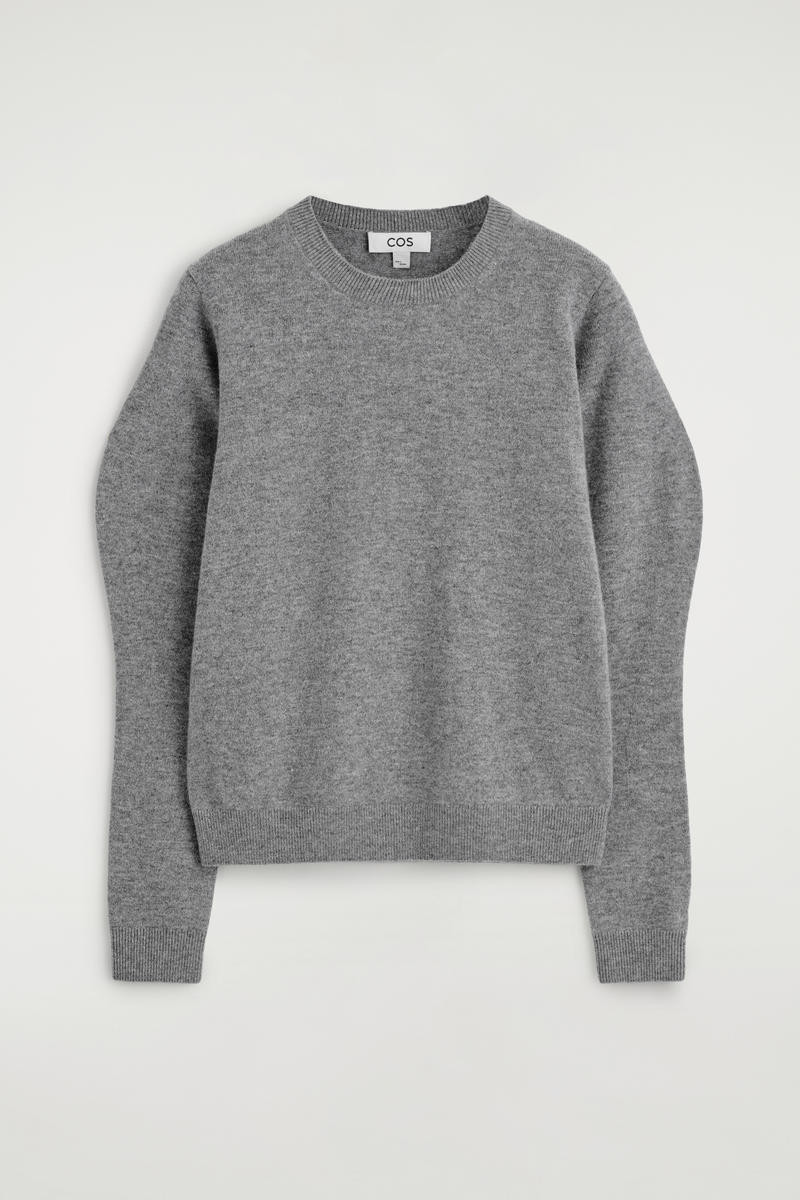 Balloon-Sleeve Merino Wool Jumper | COS UK
