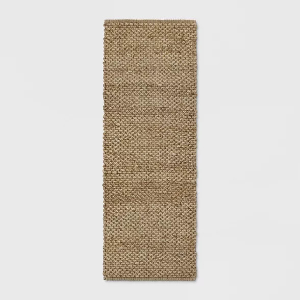 Woven Runner Rug Solid Neutral - Threshold™ | Target