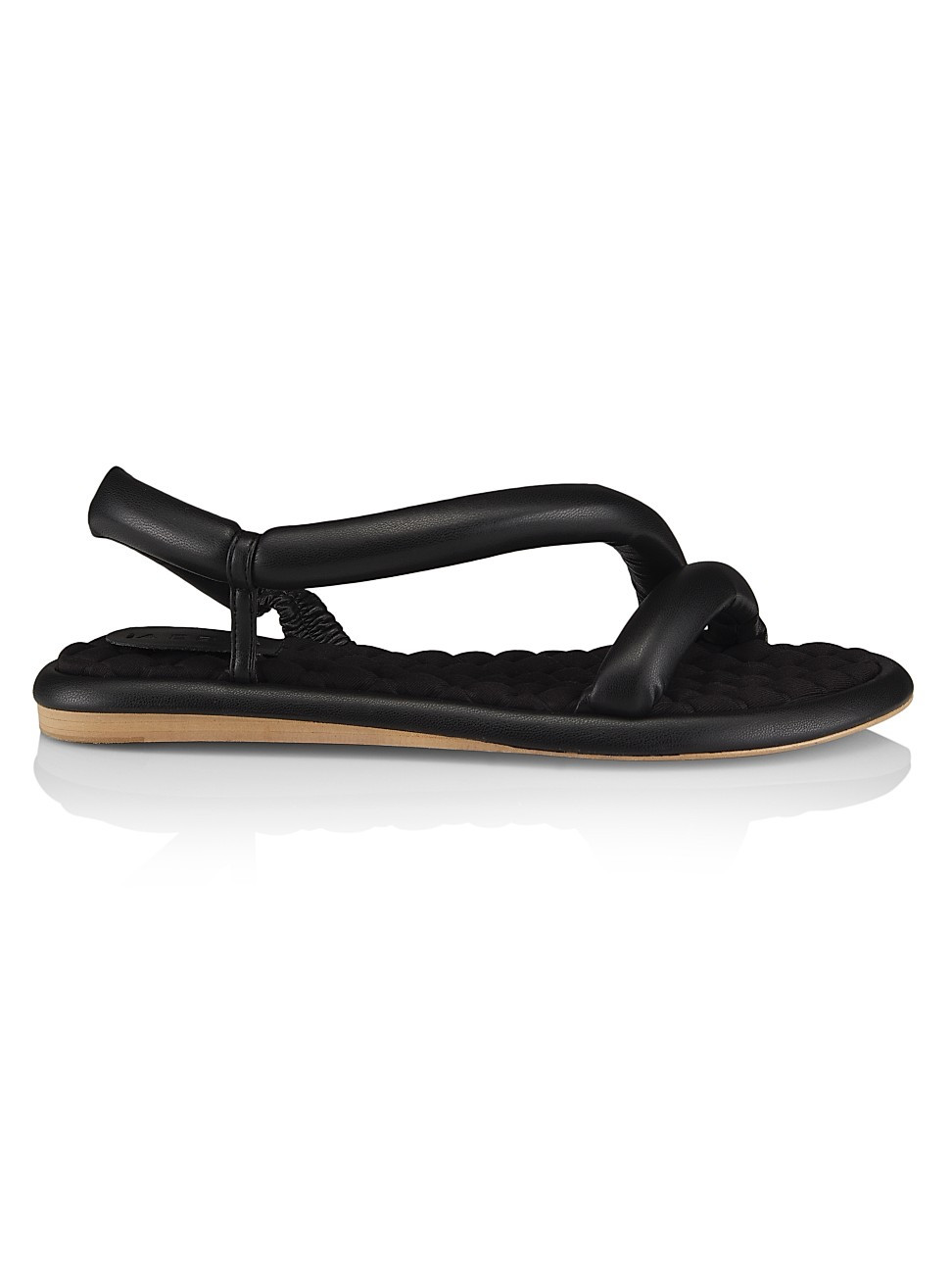 Gina Vegan Leather Flat Sandals | Saks Fifth Avenue