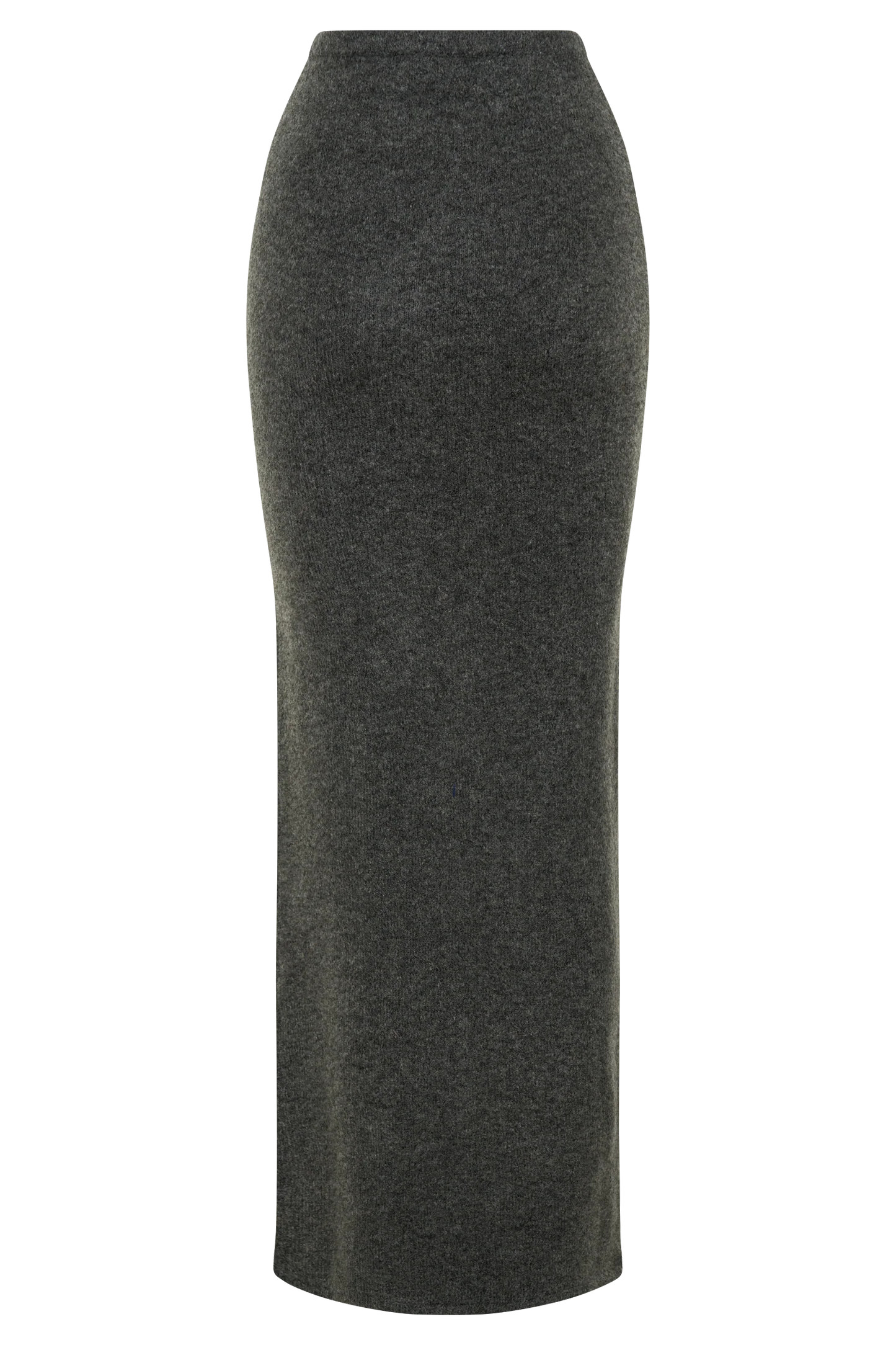 Elise Knit Maxi Skirt - Charcoal Marle | MESHKI US
