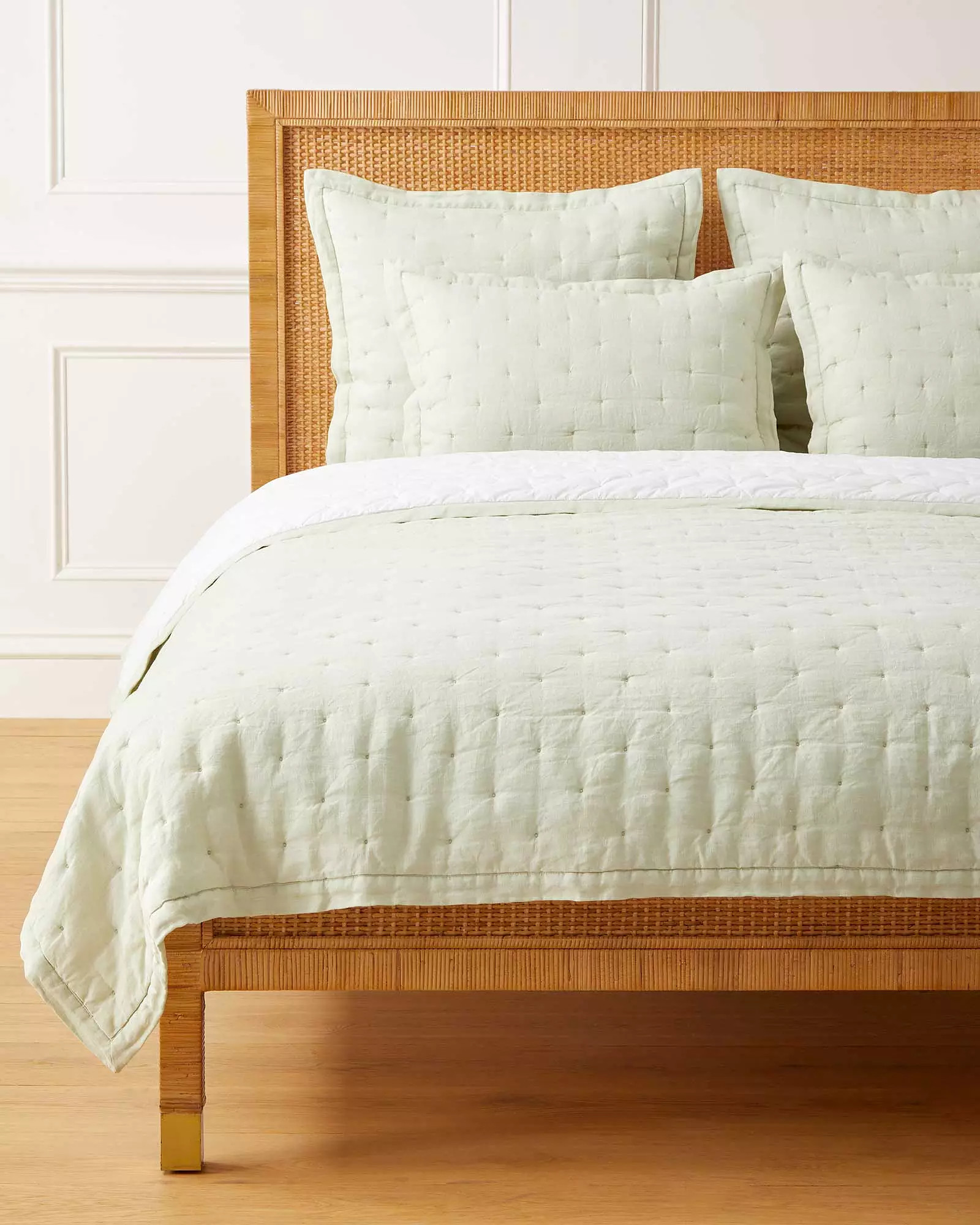 Sutter Linen Quilt | Serena and Lily