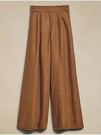 Lina Linen Wide-Leg Pant | Banana Republic (US)