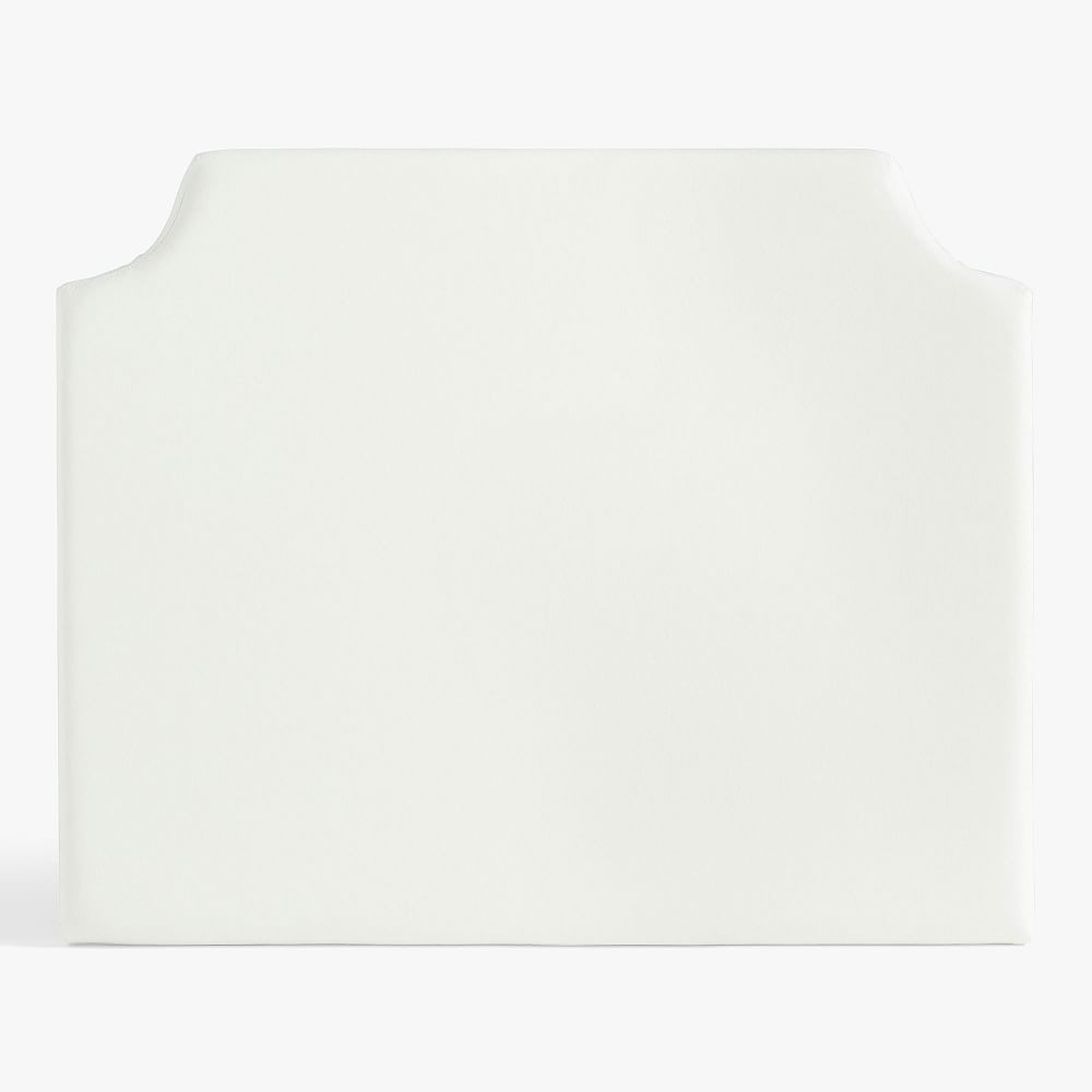 Auburn Wall Headboard, Performance Everyday Velvet Ivory, Twin | Pottery Barn Teen