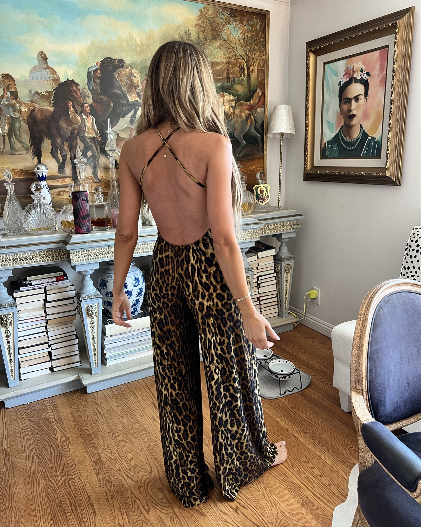 Cutest, comfy, low back leopard jumpsuit


#LTKStyleTip