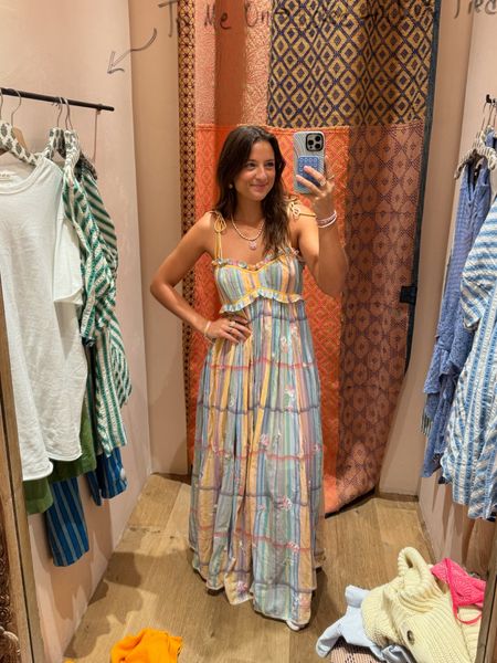 this DRESS!! the perfect spring colors and the flowy fit is so cute and comfy:)

size: XS

free people, spring outfit, wedding guest dress, formal dress, spring dresss

#LTKparties #LTKwedding #LTKSeasonal