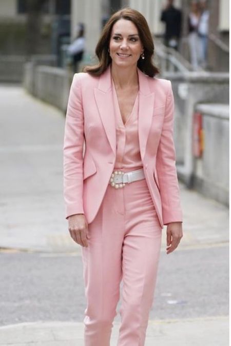 Kate Middleton looking fab in a monochromatic look today * Catherine Middleton * Dupli-Kate * Repli-Kate * Princess of Wales * Work Outfit * Office Look * Meeting * Summer Outfit 

#LTKunder50 #LTKstyletip #LTKFind