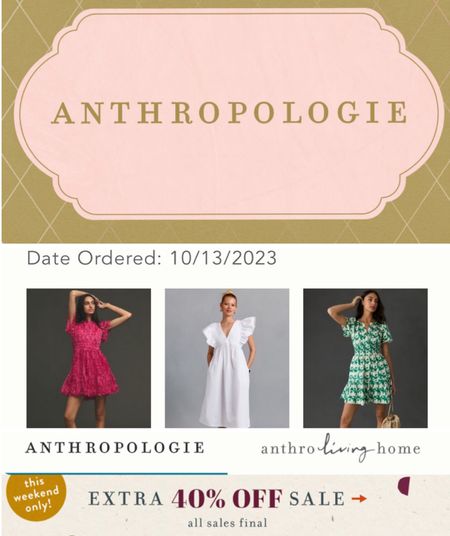 This weekend only! Save an extra 40% on ALL sale items at Anthro! This is the perfect time to find dresses for brunch, Christmas parties and even work attire that’s actually cute! Here’s what I grabbed in the sale 🛍️ 

#LTKHoliday #LTKHolidaySale #LTKfindsunder100