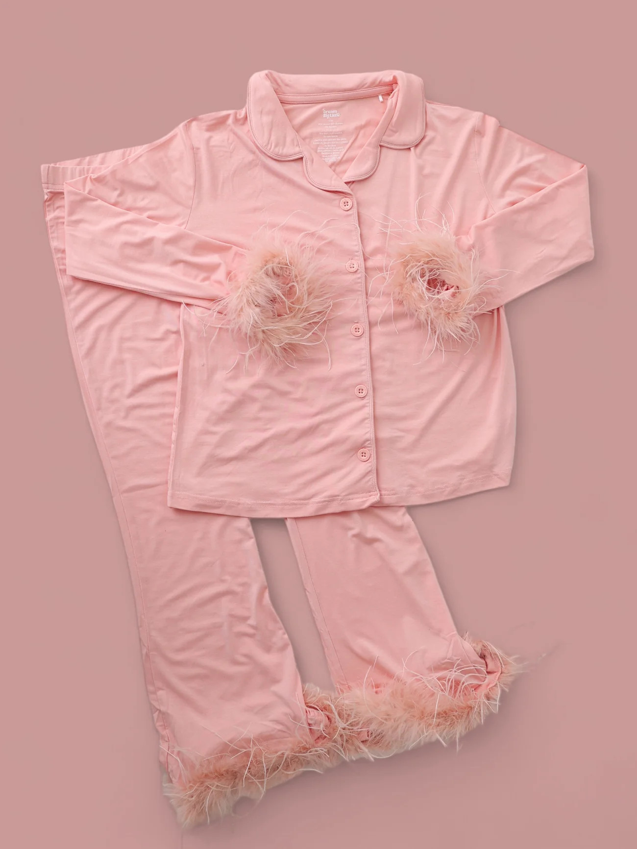 CORAL GIRL’S FLARE FEATHERED DREAM SET | Dream Big Little Co.