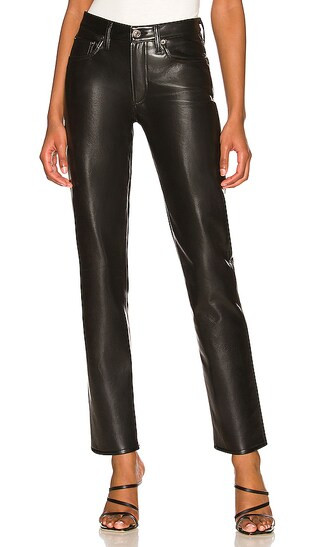Recycled Leather Lyle Low Rise Slim in Detox | Revolve Clothing (Global)