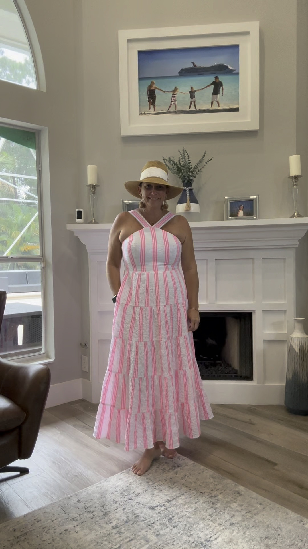 This Lilly Pulitzer dress is great for summer! It’s so comfortable, has built in cups (so a bra is not needed), it has pockets! Who doesn’t love a dress with pockets? And the pink seersucker is so pretty !

#LTKtravel #LTKU #LTKstyletip
