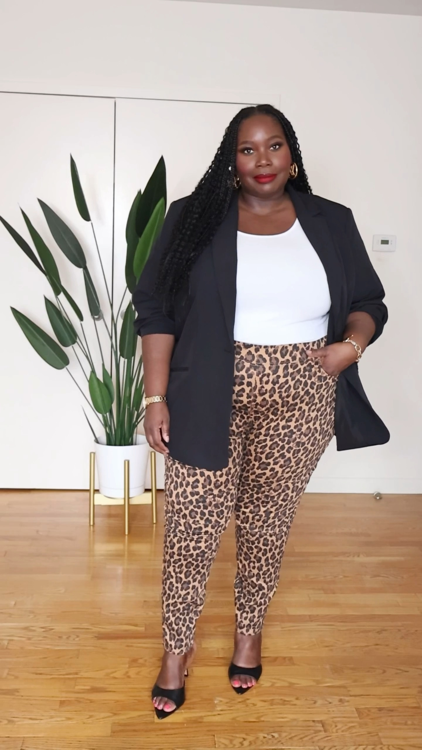 Fall Fashion Trend: get into these leopard print jeans. They range in sizes 2-28 and come in different lengths. 

I’m wearing a 26. They have stretch and an elastic waistband. I’m also wearing the regular length and they fit perfectly. 

#LTKOver40 #LTKPlusSize #LTKMidsize