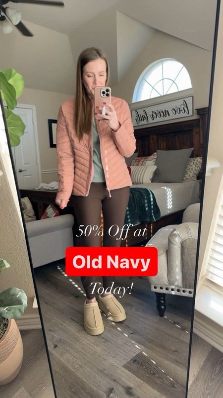 50% off at #oldnavy is still going today for #cyberweek 🙌🏻 This coat is the cutest, and the joggers are 🔥
.
.
.
.
#cyberweek #cyberweeksale #deals #holidayshopping 

#LTKCyberWeek #LTKSeasonal #LTKsalealert