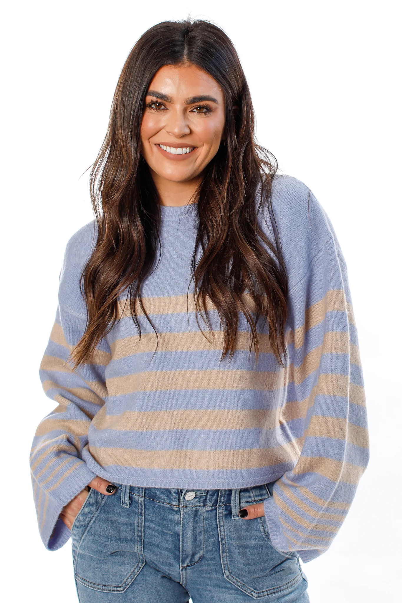 Alivia Striped Sweater | Shop Common Thread