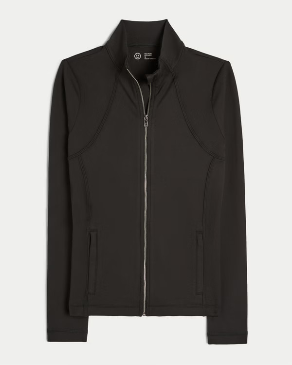 Women's Gilly Hicks Active Recharge Zip-Up Jacket | Women's Activewear | HollisterCo.com | Hollister (UK)