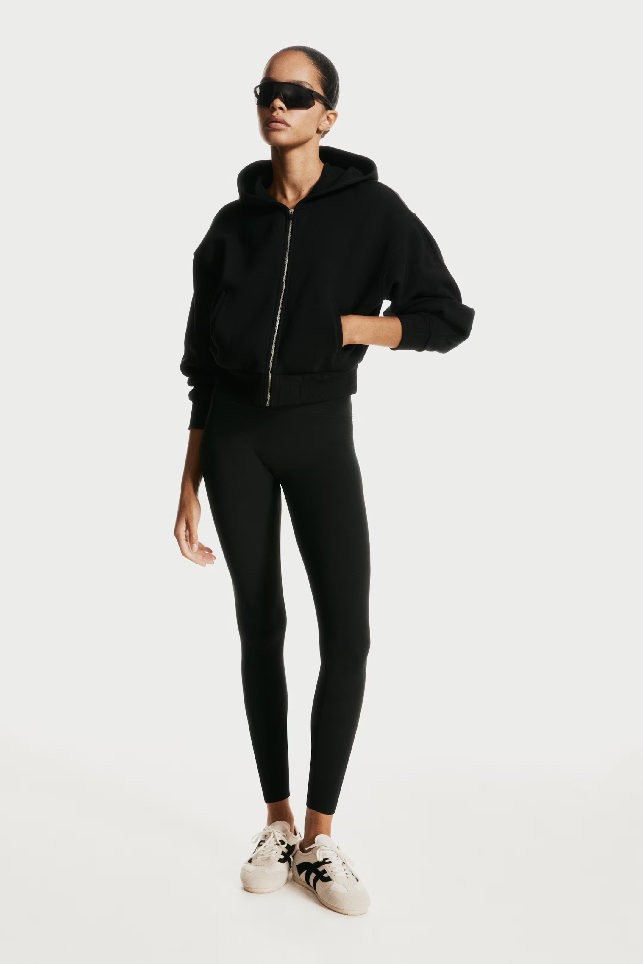 Nylon Sports Leggings with DryMove™ | H&M (US + CA)