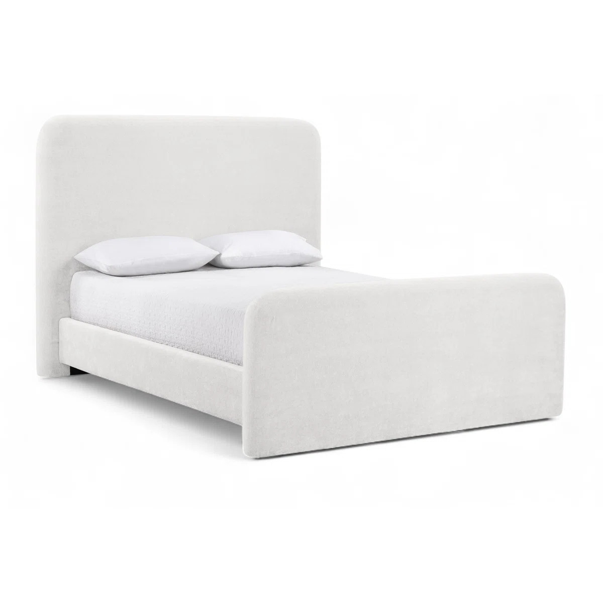 Daliah Chenille Fabric Upholstered Bed | Wayfair North America