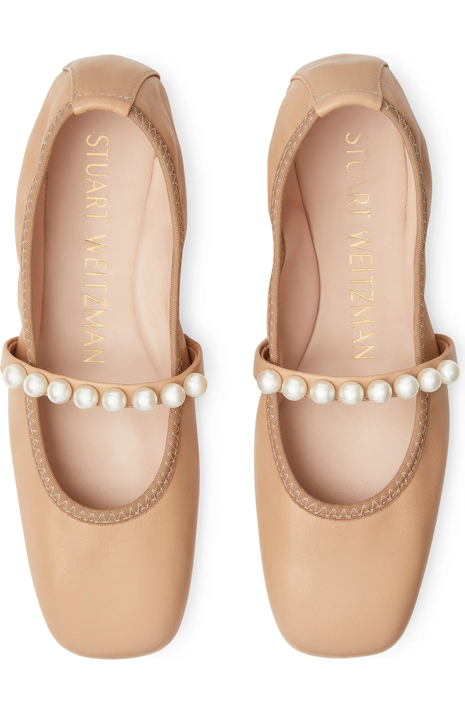 Stuart Weitzman Goldie Ballet Flat (Women) | Nordstrom | Nordstrom