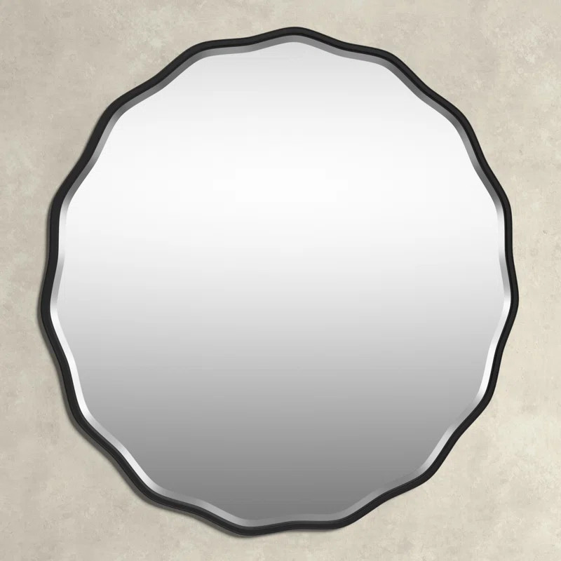 Wilmot Engineered Wood Flat Wall Mirror | Wayfair North America