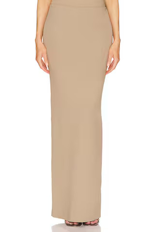 Helsa Carina Knit Skirt in Mushroom from Revolve.com | Revolve Clothing (Global)