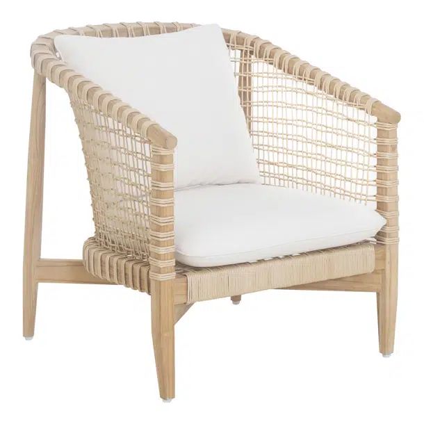 Aalliyah Teak Outdoor Lounge Chair | Wayfair North America