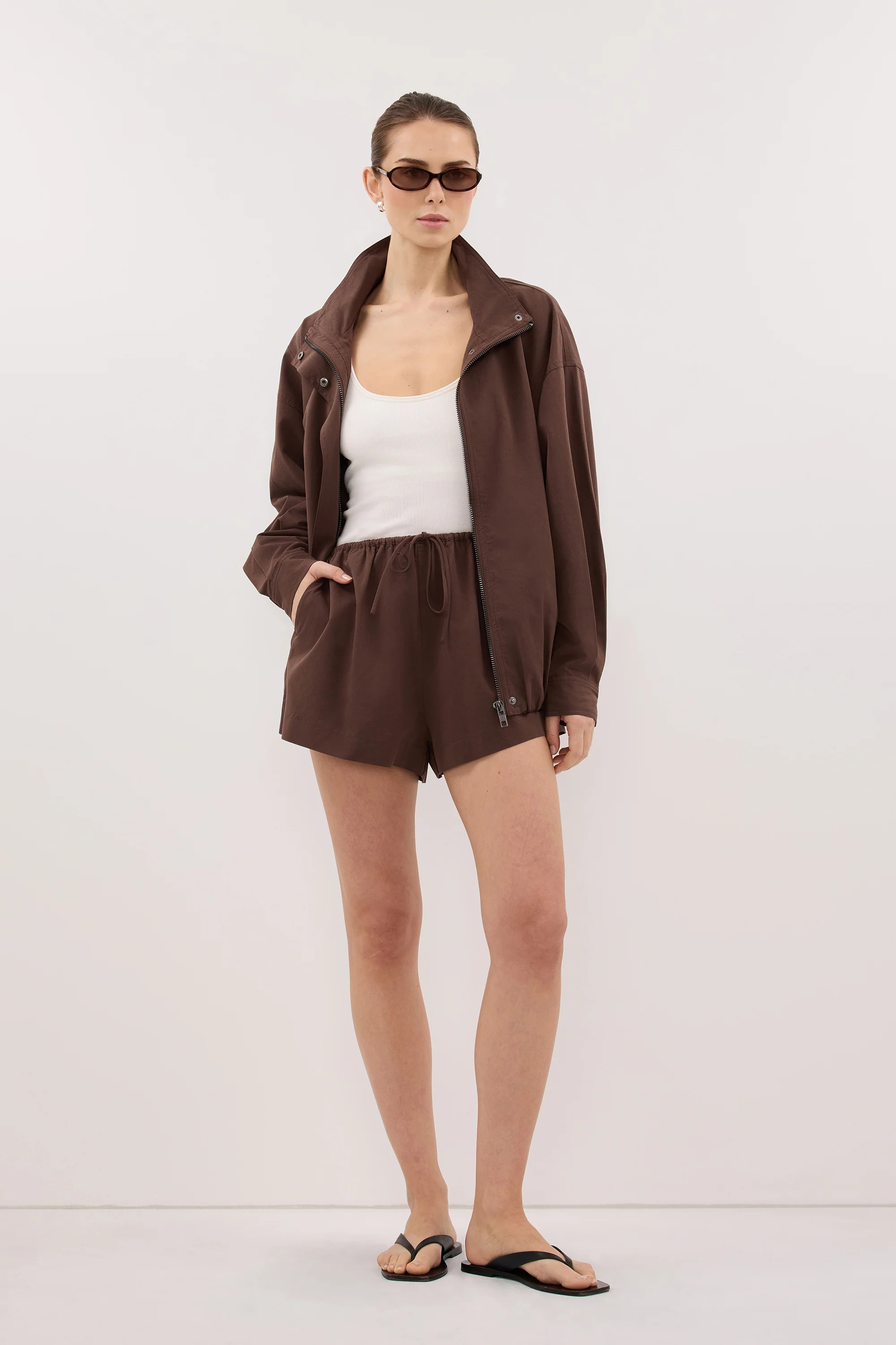 RORY MILK CHOC LIGHT TRACK SHORT | DISSH