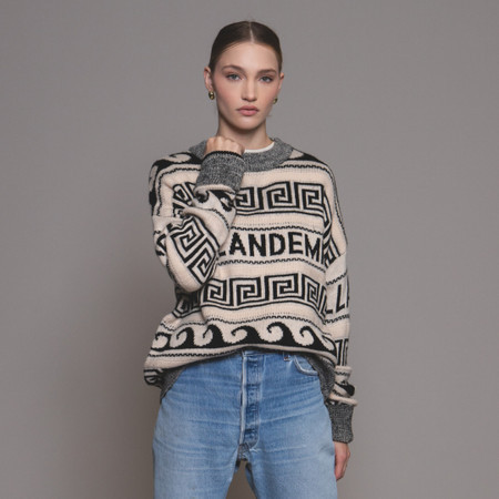 Jacquard-Knit  Sweater | EllandEmm