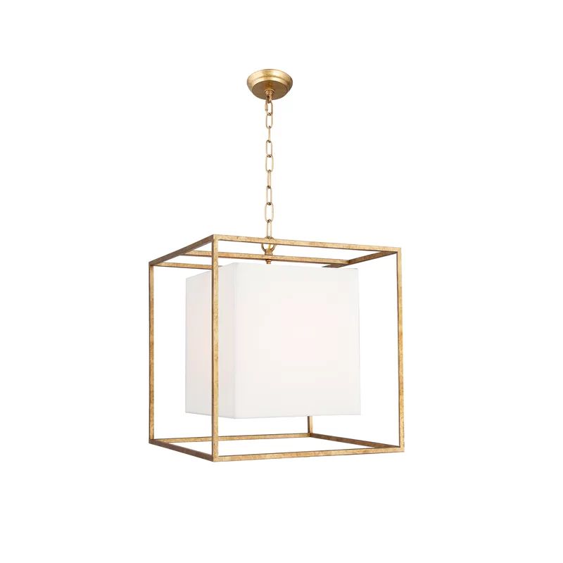 Lisette 1 - Light Lantern Square Pendant | Wayfair North America