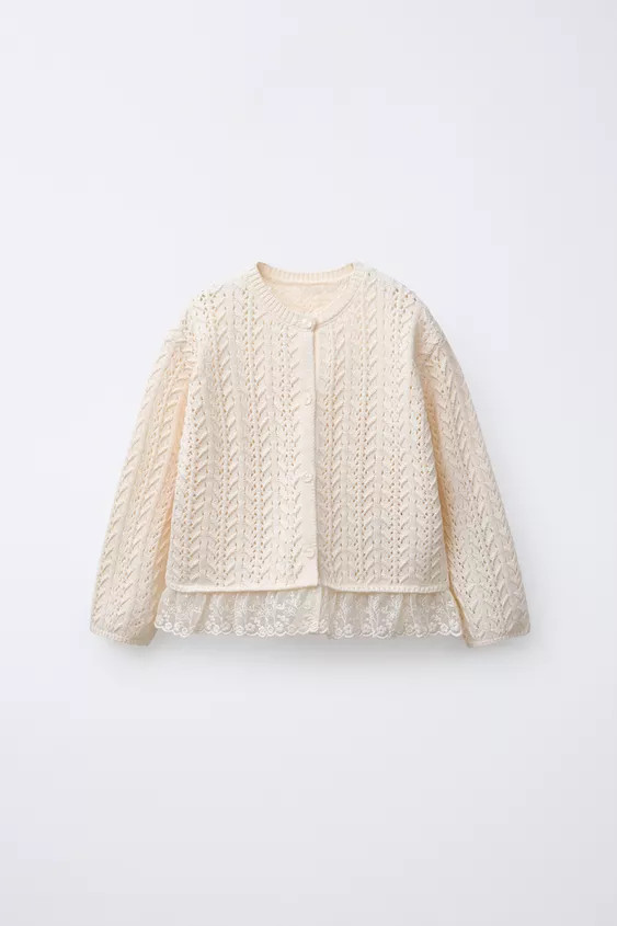 ROMANTIC KNIT CARDIGAN | Zara US