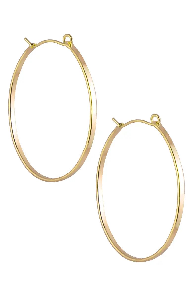 Barrel Hoop Earrings | Nordstrom