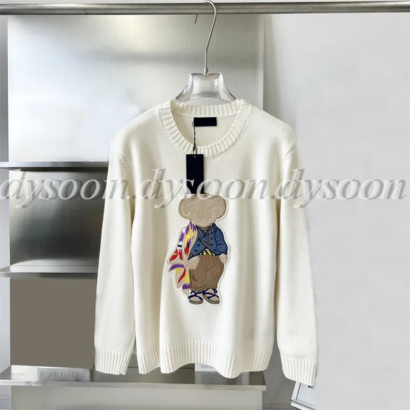 Women Men Sweaters Premium Quality Round Neck Pullover Knitted Sweater Size SML With Dust Bag | DHGate