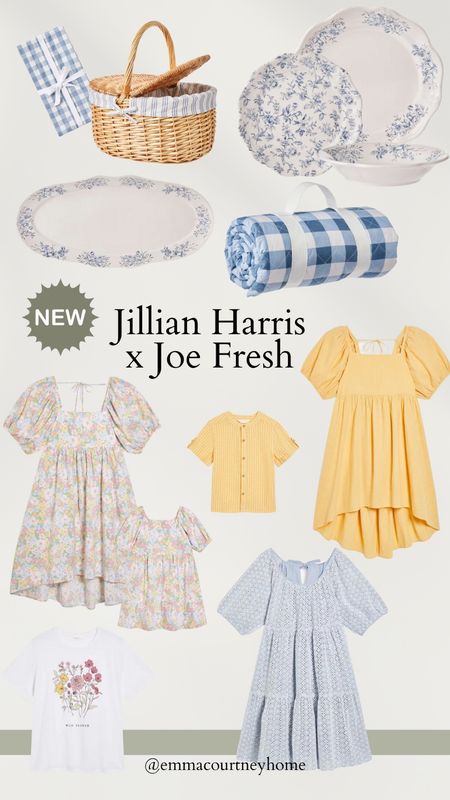 The new Jillian Harris x Joe Fresh launch! I ordered the blue vintage floral dinner plates and side plates (plus extra to do a plate wall?!), plus the floral dress shown here. The quality of the dress feels so nice! Like a linen cotton blend! I usually size down for joe fresh and buy XS

#LTKSeasonal #LTKhome #LTKstyletip