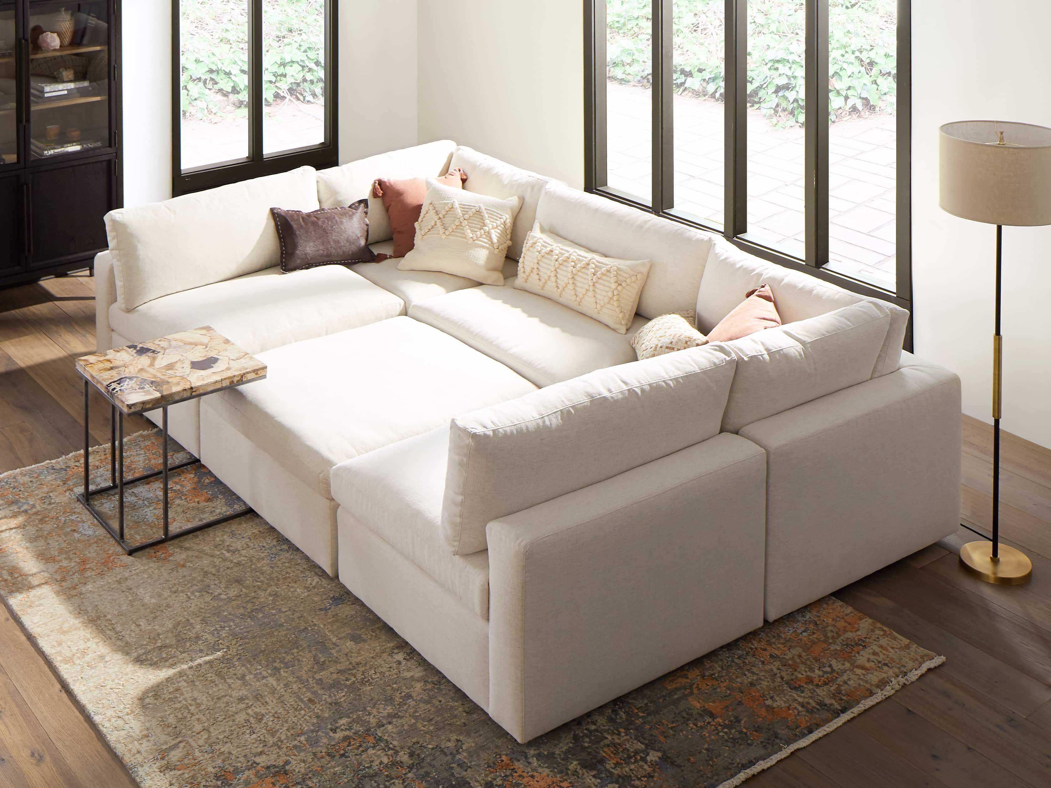 Beale Six Piece Pit Sectional | Arhaus