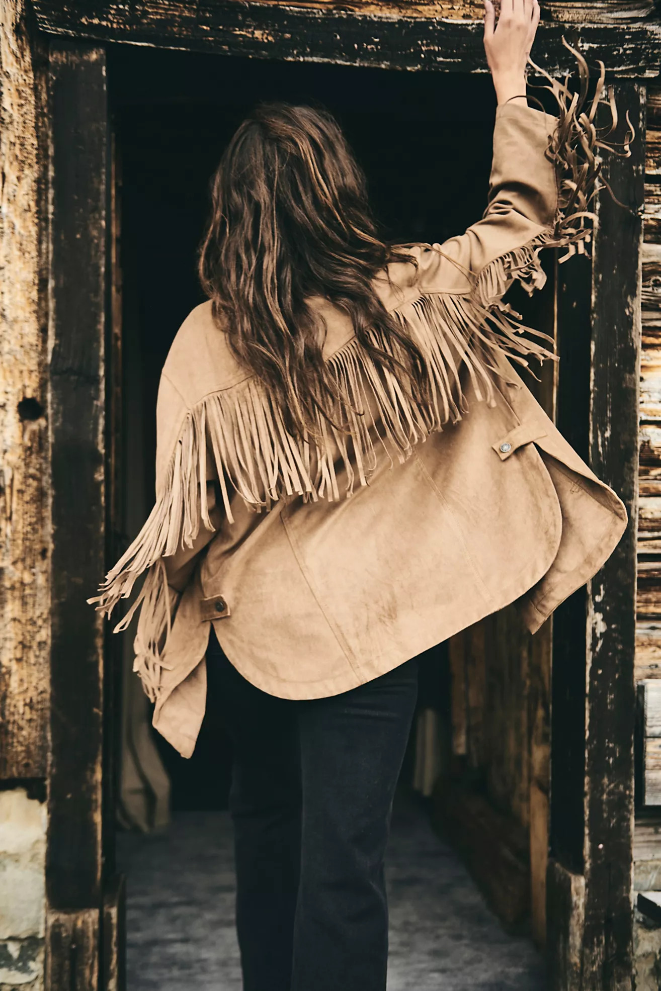 Fringe Out Vegan Suede Jacket | Free People (Global - UK&FR Excluded)