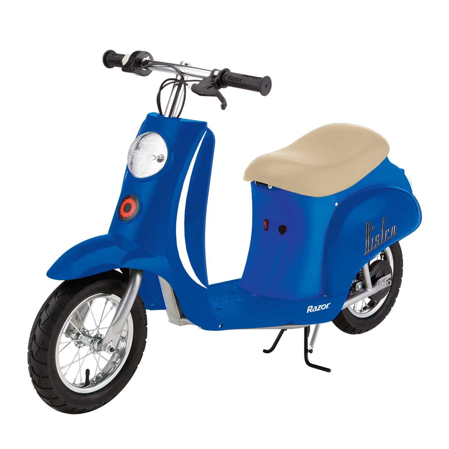 Razor Pocket Mod Miniature Euro 24V Electric Kids Ride On Retro Scooter, Blue - Walmart.com | Walmart (US)