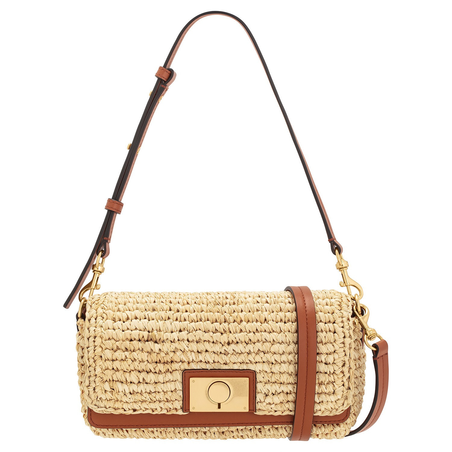 Kerr Collectable Small Day Bag - Natural/Brandy | Oroton | Oroton