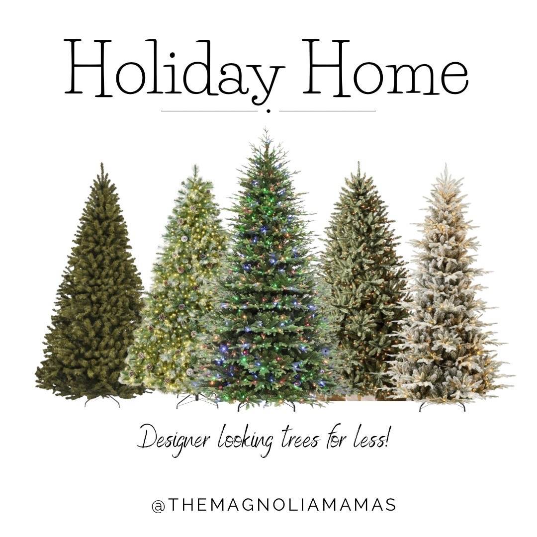 Designer looking holiday trees for less! 

#LTKHome #LTKHoliday