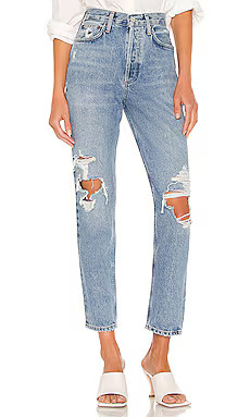 AGOLDE Fen High Rise Relaxed Taper in Wander from Revolve.com | Revolve Clothing (Global)